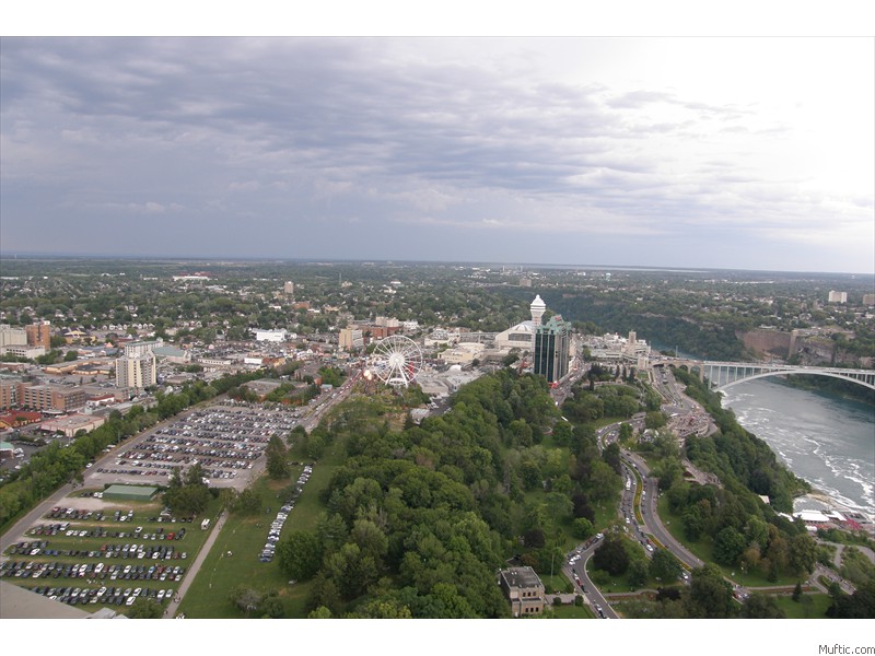 View from the Skylon Tower!