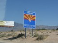 Entering Arizona