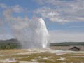 Old Faithful Geyser-Eruption-3