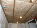 Ceiling insulation and lighting