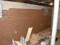 Brick veneer installation...