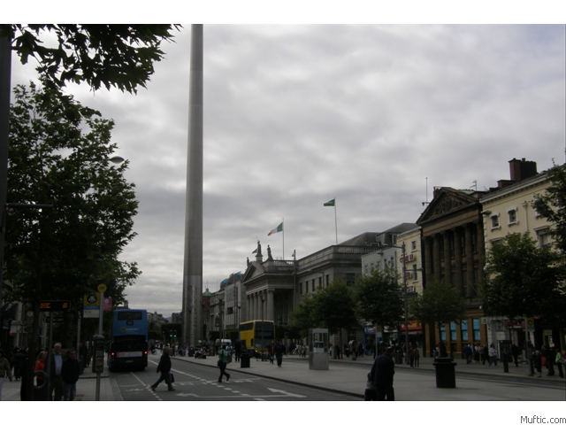 O'Connell Street: The Spire and The General Post Office
