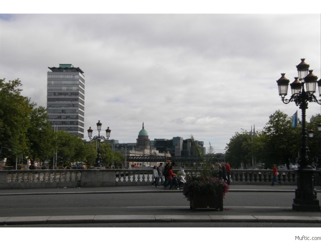Custom House from O'Connell Bridge