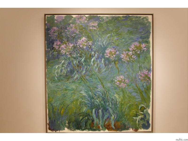 Claude Monet: Agapanthus, 1914 - oil