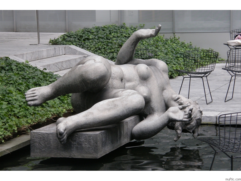 MoMA, garden